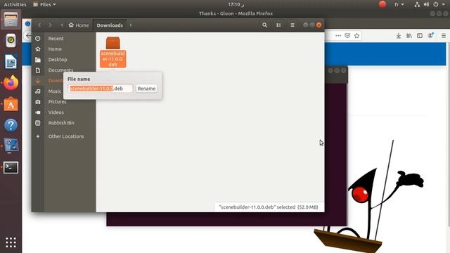 how to install scene builder in linux Ubuntu 18.04.4 LTS смотреть онлайн