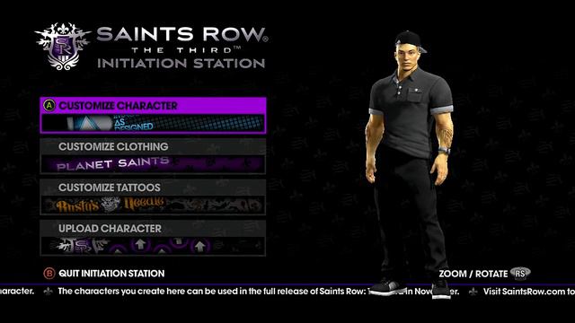 My Character In Saints Row 3!! Make Yours NOW!! смотреть онлайн