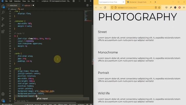 How to Create Expandable Cards on Hover with HTML & CSS смотреть онлайн