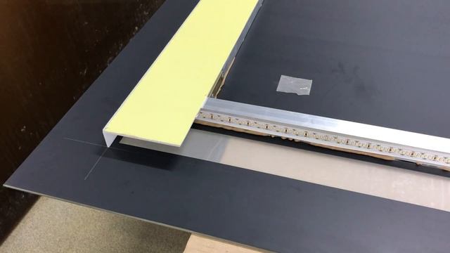 Составной световой короб для зеркала с подсветкой / Алексей П смотреть онлайн