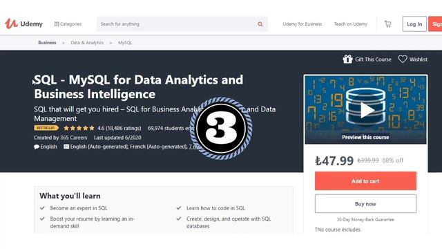 5 Best Sql Courses Udemy смотреть онлайн