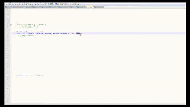 Уроки PHP - 30. Анонимные функции, function expression (1080p) смотреть онлайн