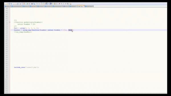Уроки PHP - 30. Анонимные функции, function expression (1080p)