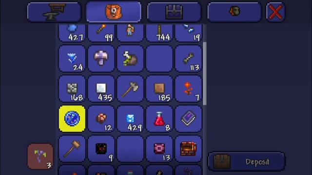 Let's Play Terraria (1.2.4) iOS/Android - Wall of Flesh EASY! Hardmode! - 14 смотреть онлайн