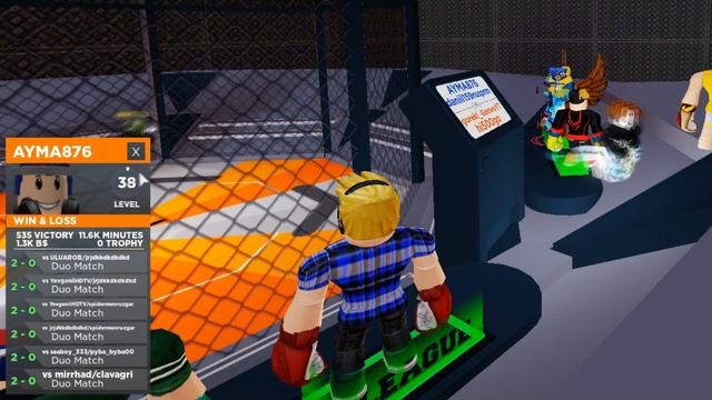 КТО ПОБЕДИТ ?! БОИ 2 НА 2 в Лиге Бокса Роблокс | Boxing league Roblox смотреть онлайн