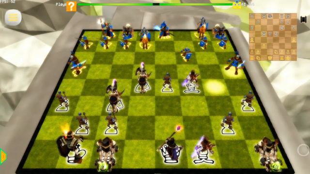 Battle Chess Android Chess 3D Animation : Real Battle Chess 3D android game play hard level part смотреть онлайн