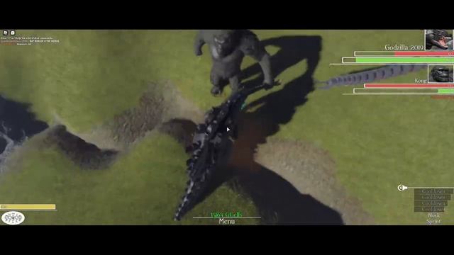 Godzilla vs Kong (Roblox Project Kaiju) смотреть онлайн