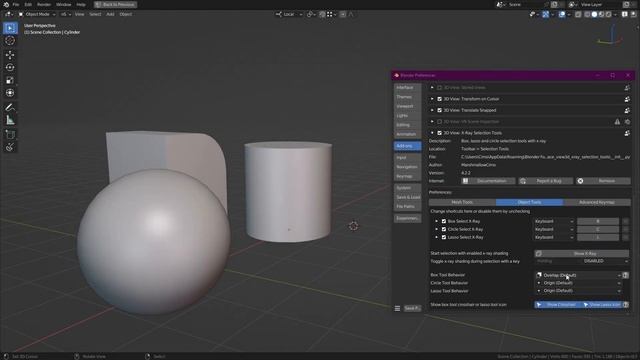 X-Ray Selection Tools for Blender 3.3 смотреть онлайн