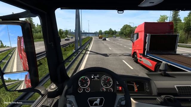 MAN TGX Euro 6 XL from Osnabruck to Amsterdam Gameplay Promods 2.64 смотреть онлайн