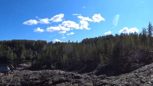 Карелия вулкан Гирвас. Путешествуем на автомобиле. смотреть онлайн