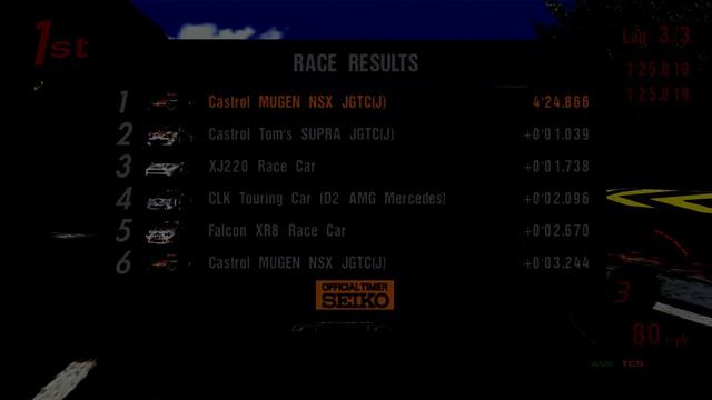 Gran Turismo 3 A-Spec NTSC Honda Castrol MUGEN NSX смотреть онлайн