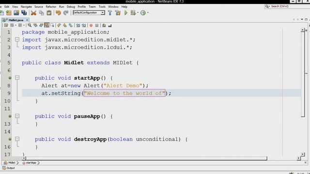 JAVA ME ALERT смотреть онлайн