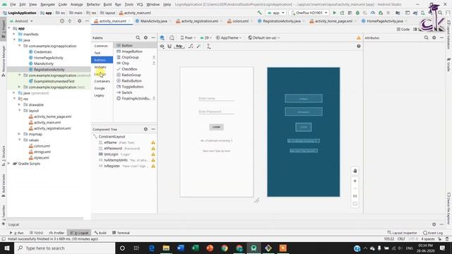 Simple Login App Tutorial for Beginners E04 - Offline Database using Shared Preferences (NEW) смотреть онлайн