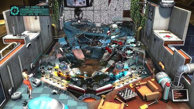 First Look at the 'Portal' table for Zen Pinball 2 (PS4) смотреть онлайн
