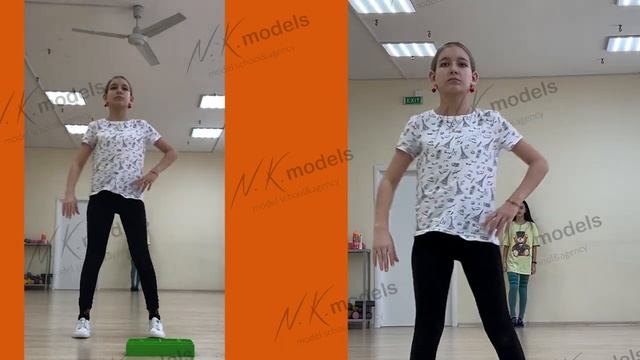 Занятие старшей детской группы N.K. Models смотреть онлайн