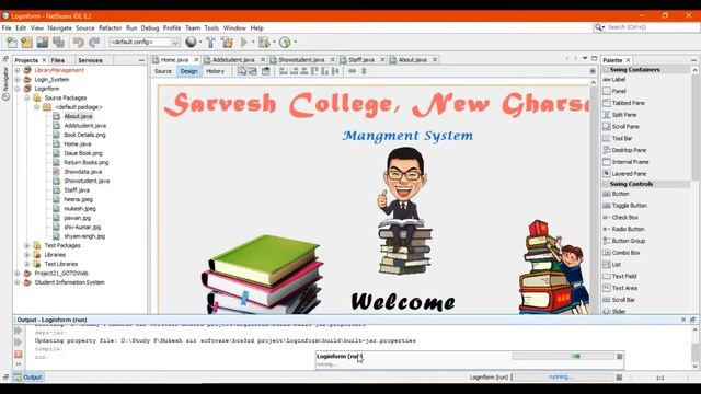 Student Information System Using Java Netbeans JAVA Project by TechnicalRamchander смотреть онлайн