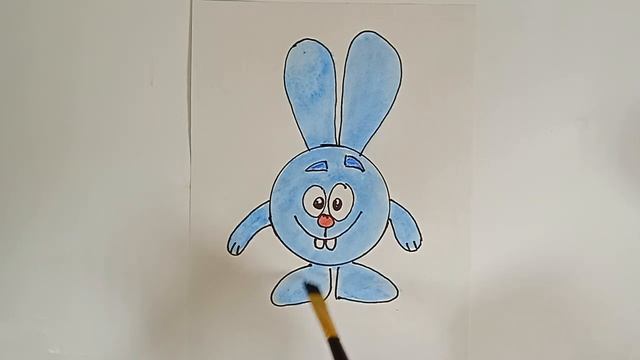 Видео-урок от Инны Скрипцовой "Рисование в радость". Рисуем Кроша. смотреть онлайн