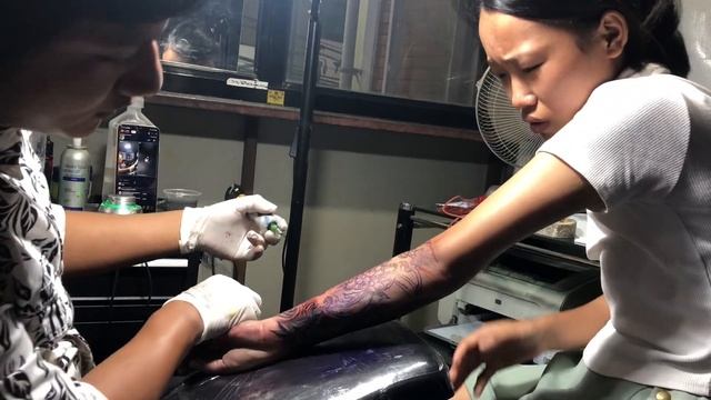 Medusa Tattoo// Half Sleeve//Hand Tattoo @tamutattoo