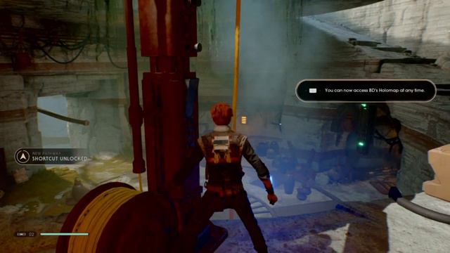 STAR WARS JEDI FALLEN ORDER play through part 2 exploring planet BOGANO смотреть онлайн