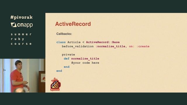 #6 Databases, ActiveRecord by Roman Babunych смотреть онлайн