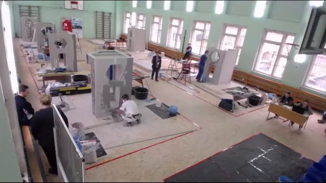 VIII ОЧМ WSR по компетенции "Cухое строительство и штукатурные работы" - День 2 смотреть онлайн