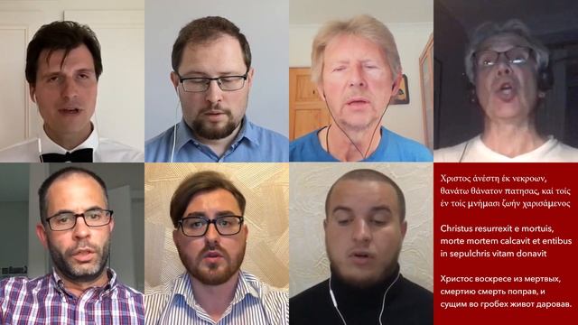 Тропарь Пасхи - Мужской ансамбль кафедрального собора Рождества Пресвятой Богородицы (Лондон) смотреть онлайн