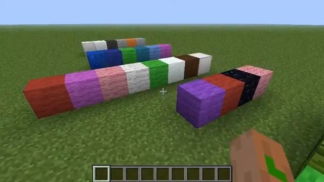 сочетание цветов предметов в minecraft №2 смотреть онлайн