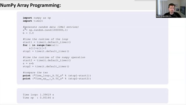 Programming and Automation for Geoscientists: 06_02 - Advanced Tools & Data Types: NumPy смотреть онлайн