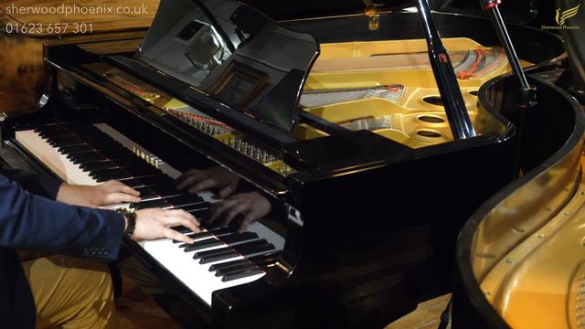 Yamaha G5 Black Grand Piano Serial No. E 2770202 | Demonstrated by Sherwood Phoenix смотреть онлайн