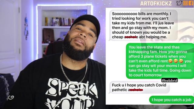 Text Receipt |? Dude clowns his BABY MAMA for not having enough money to pay her rent смотреть онлайн