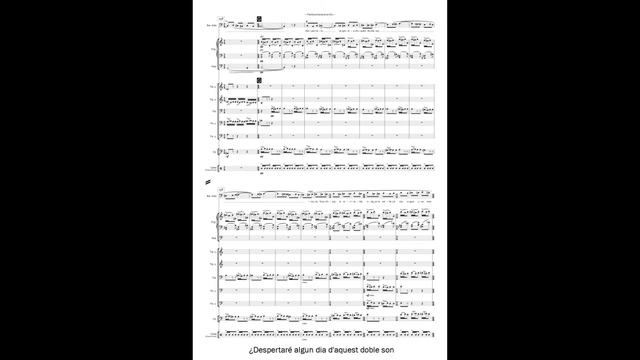 Cant espiritual — Xavier Pagès-Corella [with score] смотреть онлайн