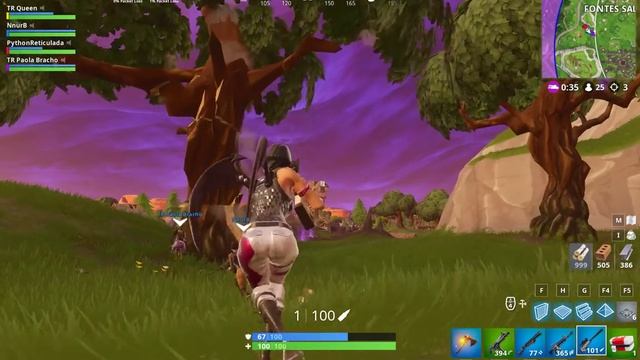 Fortnite - Keno, Python, Fabs e Nnurb - Vitória Royale - 9 Kills смотреть онлайн