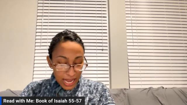 Read with me: Book of Isaiah 55-57 смотреть онлайн