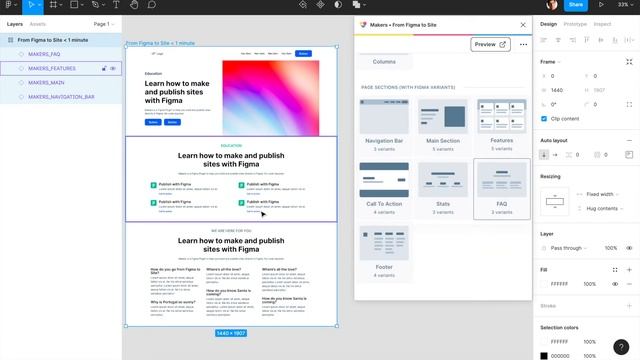 From Figma to Site in 60 seconds смотреть онлайн
