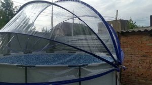 Летотент купол для бассейна 366 см. купол 380 см. диаметр.