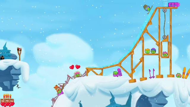Angry Birds Seasons - Ski or Squeal Ambience смотреть онлайн