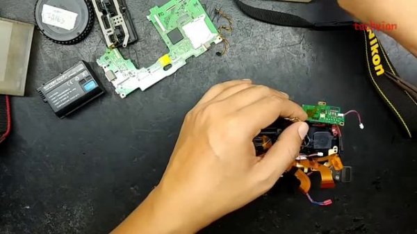 REPAIRING NIKON D7500 ERROR/DISASSEMBLE/ASSEMBLE/FIX