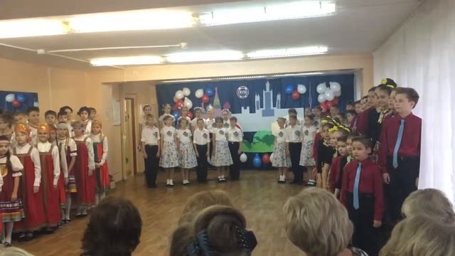 Праздник Песни 2017 4Б 825шк 1 смотреть онлайн