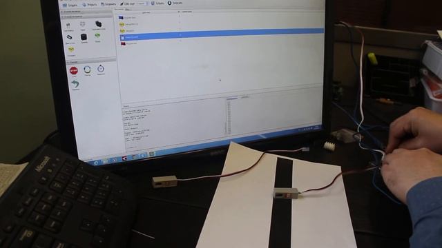 Проверка ИК датчиков MRT и Роботрек смотреть онлайн