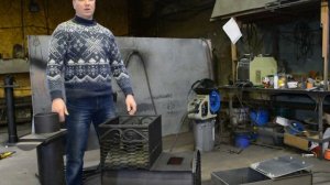 Печь «ТАЙГА» для дачной бани 10-18 куб.м. Печь из трубы ф377 х 8 мм.
