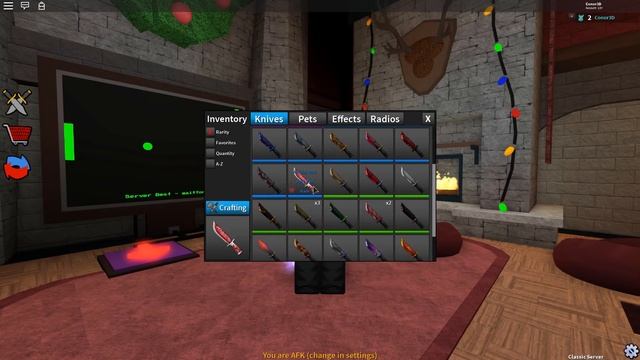 NEW CODE FOR THE JOLLY RED, GREEN OR BLUE KNIVES IN ASSASSIN | Roblox смотреть онлайн