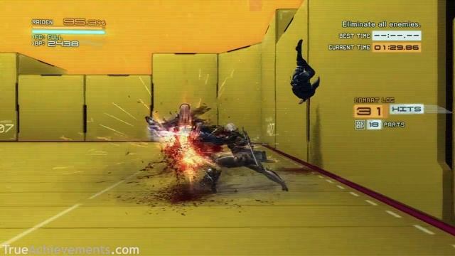 Metal Gear Rising: Revengeance - VR Mission 07 (Gold) смотреть онлайн