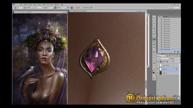 Украшения от Cornacchia — Урок Photoshop смотреть онлайн