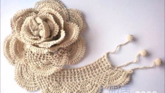 DIY ideas.Цветок.Идеи вязания цветов.Декорирование сумок Crochet смотреть онлайн