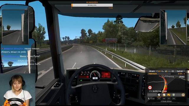 Euro Truck Simulator 2. Осторожно!!!! Берегись!!! смотреть онлайн