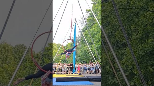 Воздушная гимнастика. Москва, ВДНХ. 17.06.2023 смотреть онлайн