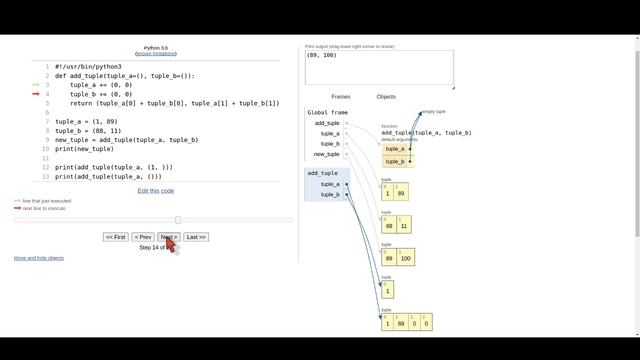 Python Function that adds 2 tuples - Python Tutor Edition смотреть онлайн