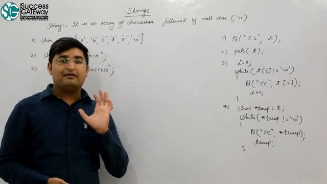 C programming | Strings in C | String declaration | Array of characters смотреть онлайн