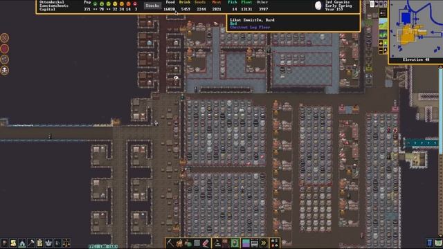 Dwarf Fortress - Sanctumshoots | Community Fort (400 population Megafortress) смотреть онлайн
