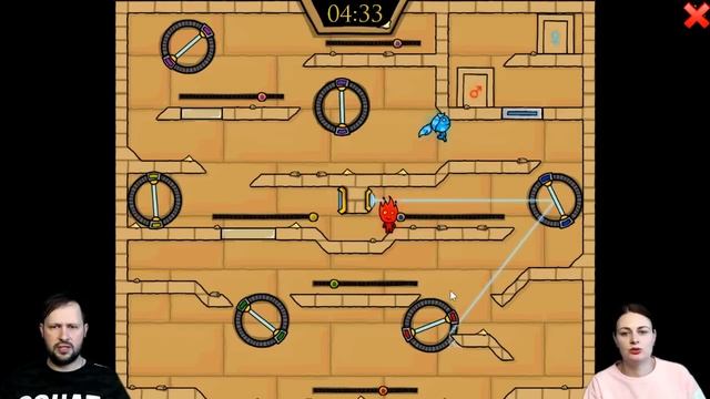 Игра Огонь и Вода 5: Элементы. Храм огня против храма воды. Чей круче? часть 3 смотреть онлайн